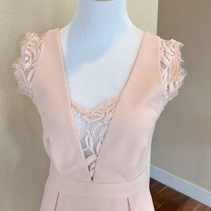 BCBG Pink Lace Dress